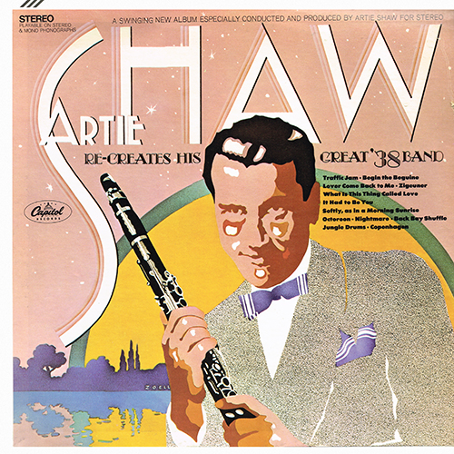 Artie Shaw - Artie Shaw Re-Creates His Great '38 Band [Capitol Records ST 8-2992] (1968)