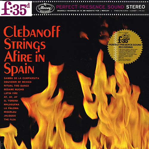 Clebanoff - Strings Afire In Spain [Mercury Records  PPS-6032] (1962)