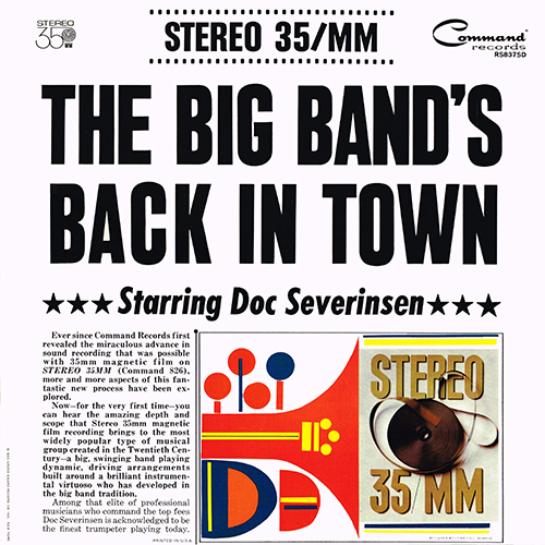 Doc Severinsen - The Big Band's Back In Town [Command Records RS 837 SD] (1962)