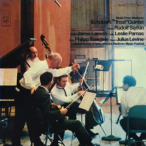 Franz Schubert - Quintet In A Major (''Trout'') [Columbia Masterworks MS 7067] (1967)