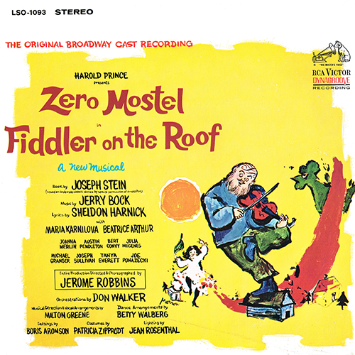 Jerry Bock & Sheldon Harnick - Fiddler On The Roof [RCA Records  LSO-1093] (1964)