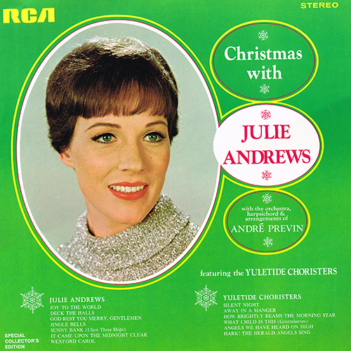 Julie Andrews - Christmas With Julie Andrews [RCA Records PRS-290] (1969)