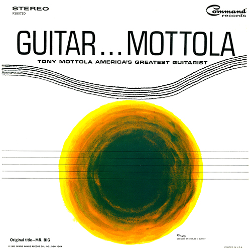 Tony Mottola - Guitar...Mottola [Command Records RS 807 SD] (1959)