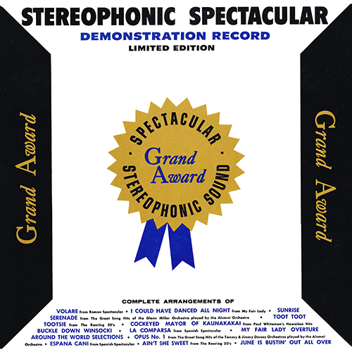 Various Artists - Stereophonic Spectacular Demonstration Record [Limited Edition] [Grand Award Records GA SD 400] (1958)