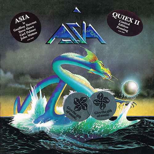 Asia - Asia [Quiex II Pressing] [Geffen Records GHS 2008] (18 March 1982)