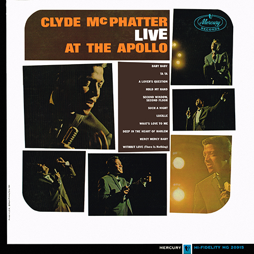 Clyde McPhatter - Live At The Apollo [Mercury Records MG 20915] (1964)