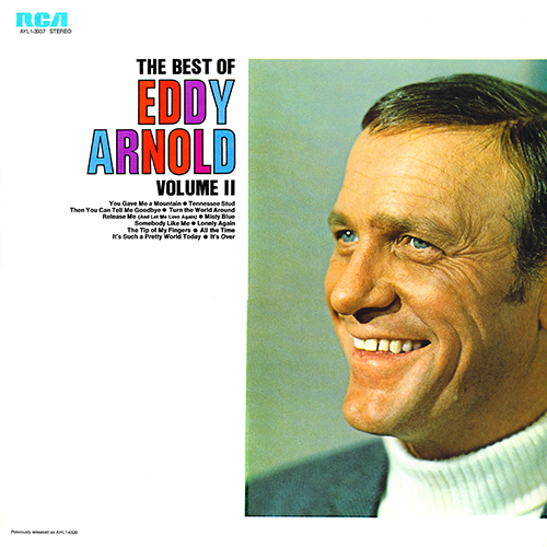 Eddy Arnold - The Best Of Eddy Arnold Vol 2 [RCA Records AYL1-3937] (1970)