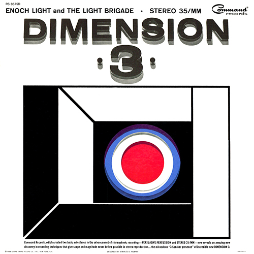 Enoch Light and The Light Brigade - Dimension 3 [Command Records RS 867 SD] (1964)
