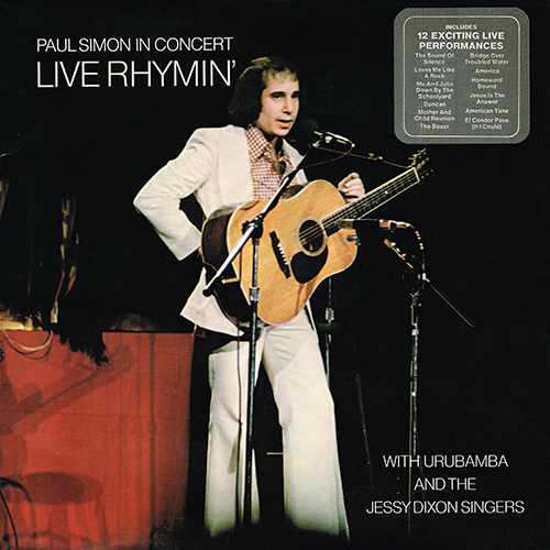 Paul Simon - Live Rhymin' Paul Simon In Concert [CBS Records S 69059] (1974)