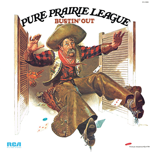 Pure Prairie League - Bustin' Out [RCA Records AYL1-4656] (August 1972)