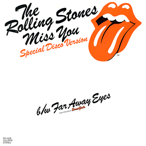 The Rolling Stones - Miss You (Special Disco Version) [Rolling Stones Records DK 4609] (1978)