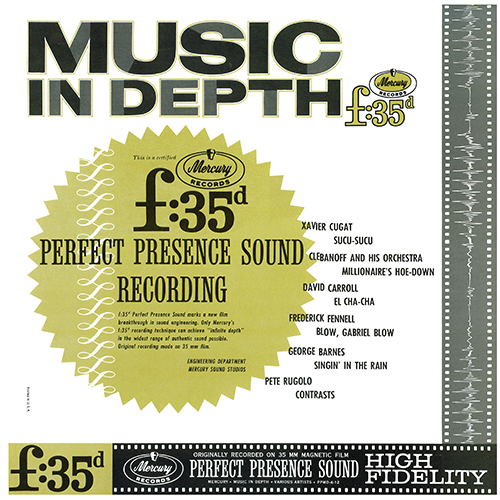 Various Artists - Music In Depth [Mercury Records PPMD-4-12] (1962)