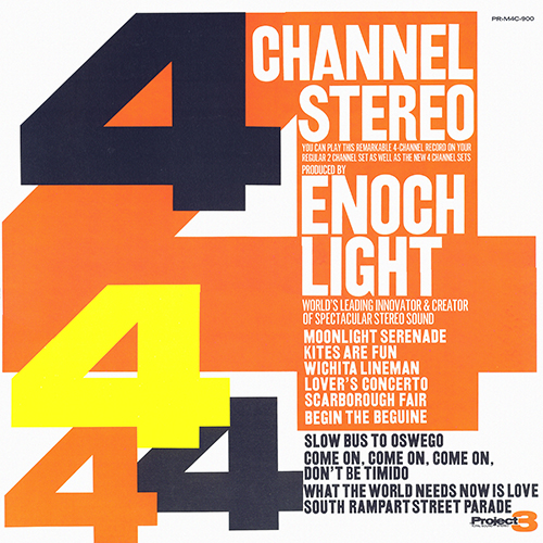 Enoch Light / Various Artists - 4 Channel Stereo [Project 3 Total Sound PR-M4C-900] (1971)
