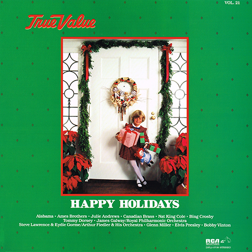 Various Artists - Happy Holidays Vol. 21 [RCA Records DPL1-0739] (1986)