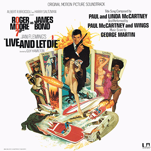 Various Artists - Live And Let Die (Original Motion Picture Soundtrack) [United Artists UA-LA100-G] (2 July 1973)