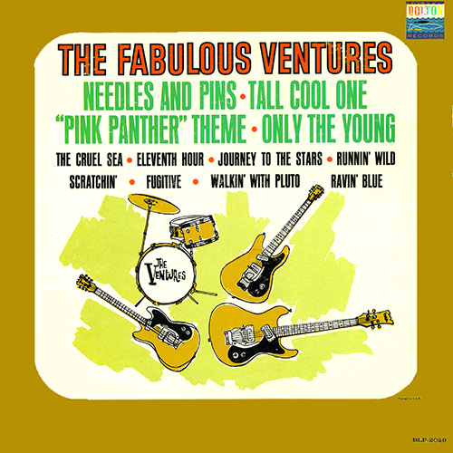 The Ventures - The Fabulous Ventures [Dolton Records BLP-2029] (18 July 1964)