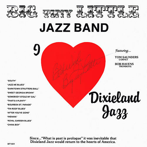 ''Big'' Tiny Little - I Love Dixieland Jazz [Big T Records BT1001] (Unknown)