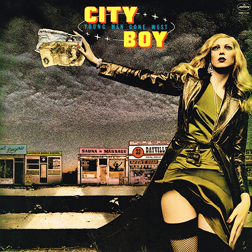 City Boy - Young Men Gone West [Mercury Records SRM-1-1182] (1977)