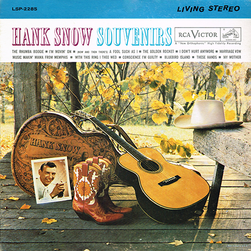 Hank Snow - Hank Snow's Souvenirs [RCA Victor LSP-2285] (1961)