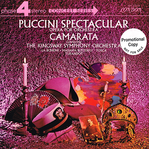 Giacomo Puccini - Puccini Spectacular Opera For Orchestra [London Phase 4 SPC 21019] (1967)
