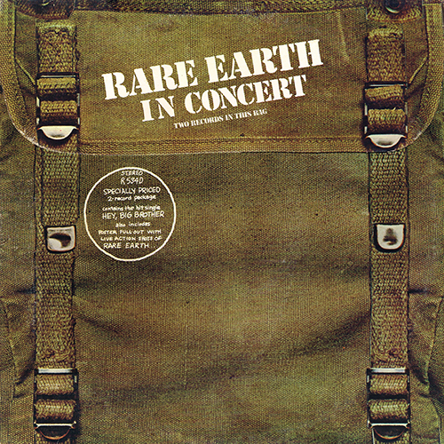 Rare Earth - Rare Earth In Concert [Rare Earth Records R534D] (December 1971)