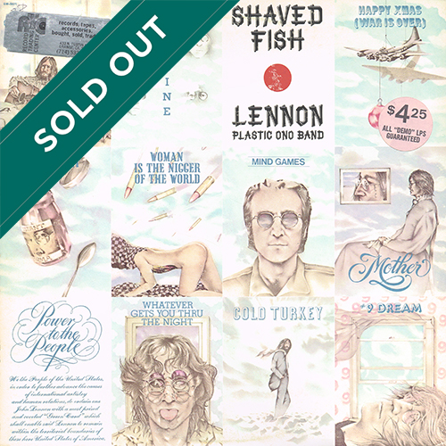 John Lennon / Plastic Ono Band - Shaved Fish [Apple Records SW-3421] (24 October 1975)