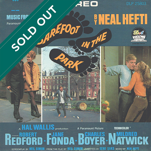 Neal Hefti - Barefoot In The Park (Music From The Score) [Dot Records DLP 25803] (1967)