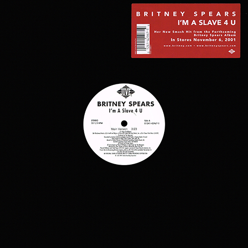 Britney Spears - I'm A Slave 4 U [Jive 01241-42967-1] (2001)