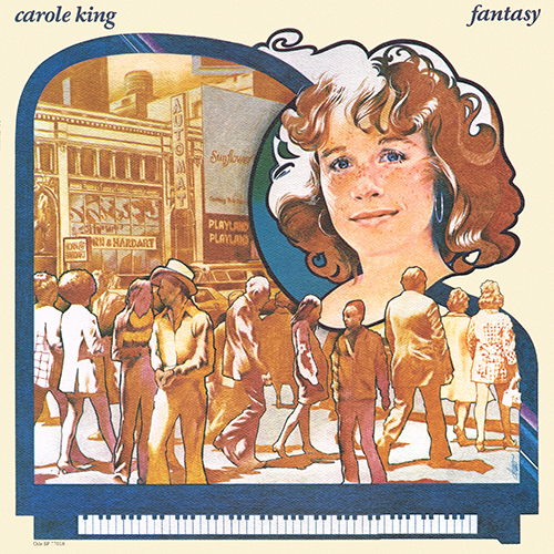 Carole King - Fantasy [Ode Records SP-77018] (June 1973)