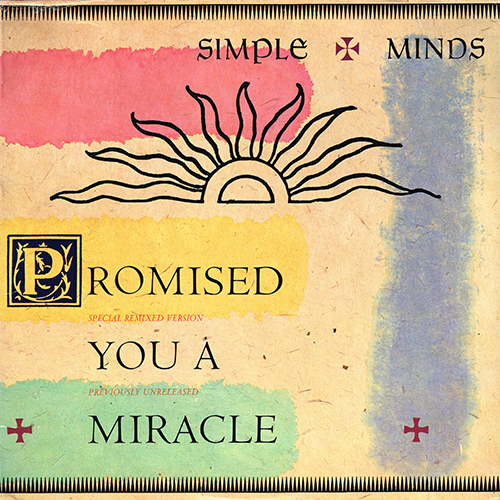 Simple Minds - Promised You A Miracle [A&M Records SP-12057] (1982)
