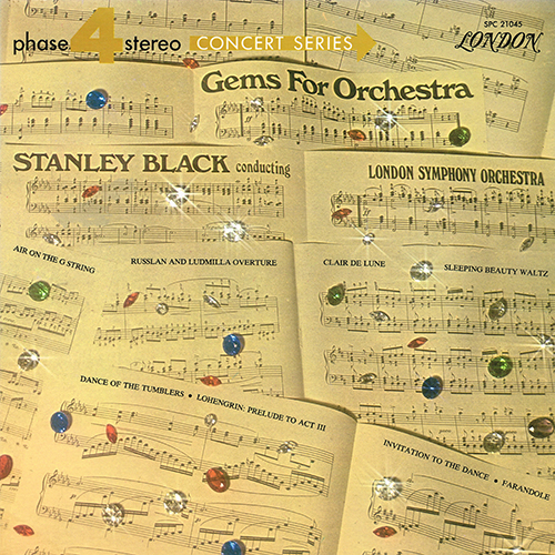 Stanley Black Conducting The London Symphony Orchestra - Gems For Orchestra [London Phase 4 SPC 21045] (1970)