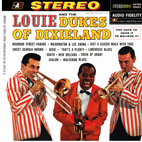Louis Armstrong And The Dukes Of Dixieland - Louie And The Dukes Of Dixieland [Audio Fidelity AFSD 5924] (1960)