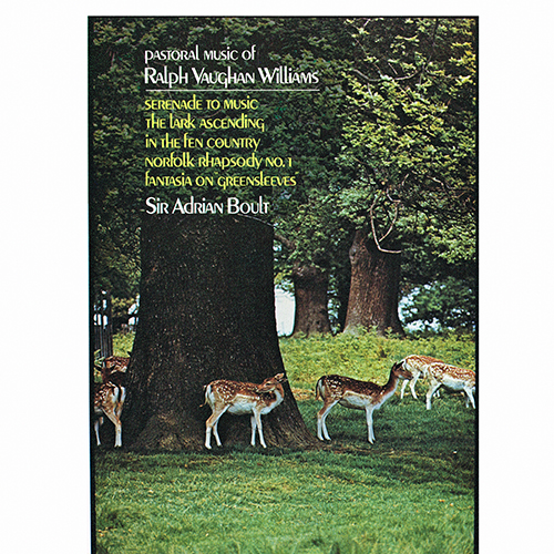 Ralph Vaughan Williams - Pastoral Music Of Ralph Vaughan Williams [Angel Records S-36902] (1973)