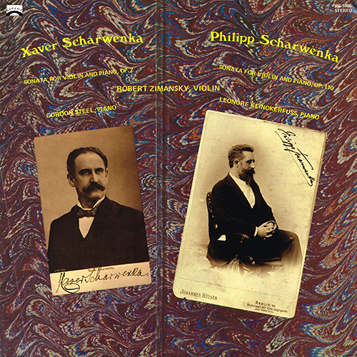 Xaver Scharwenka, Philipp Scharwenka - Sonata For Violin And Piano, Op. 2 | Sonata For Violin And Piano, Op. 110 [Genesis Records GS 1056] (1975)