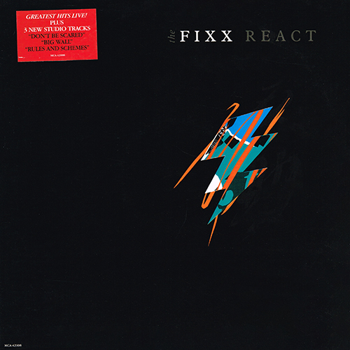 The Fixx - React [MCA Records MCA-42008] (1987)