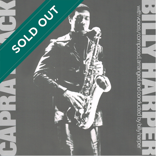 Billy Harper - Capra Black [Strata-East SES-19739] (1973)