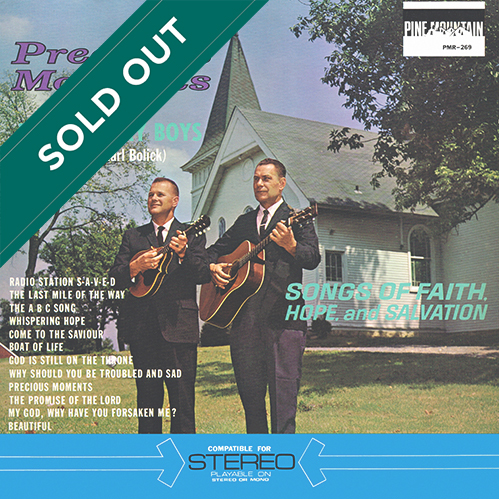 The Blue Sky Boys  - Precious Moments [Pine Mountain Records PMR-269] (1964)