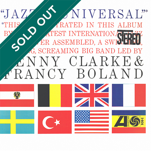 The Kenny Clarke Francy Boland Big Band - Jazz Is Universal [Atlantic Records SD 1401] (1962)